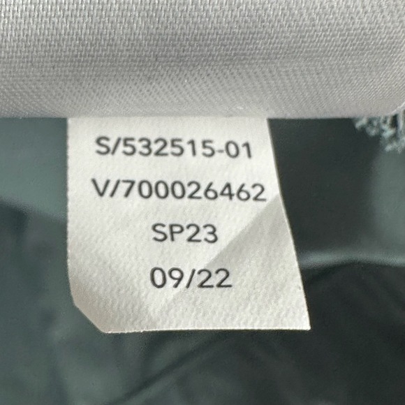 Athleta Triumph Hybrid Crewneck Sweatshirt Women XL Green Cinch Athletic Stretch - Picture 8 of 12